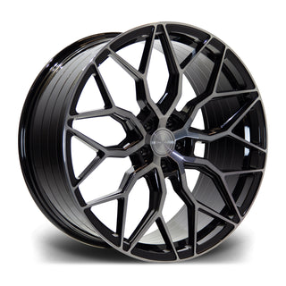 Buy black-polished-dark-tint Riviera RF108 20&quot; Wheels for VW Transporter