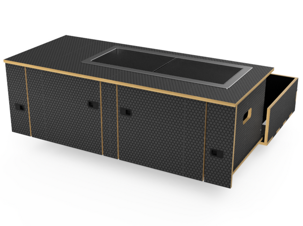 Black Hex Kitchen Pod