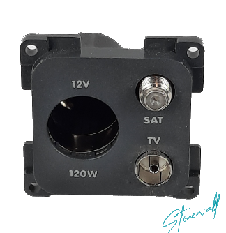 TV / Sat / 12V socket Module CBE
