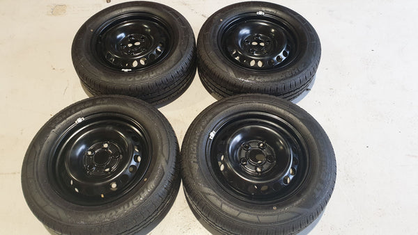 1 x Set Transporter Black Steel Wheels - NOW SOLD