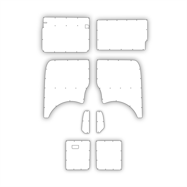 VW Transporter SWB Interior Panel Kit 1