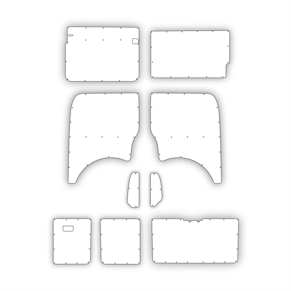 VW Transporter SWB Interior Panel Kit 1