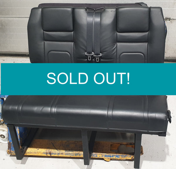 RIB Bed 112 Black Leather - NOW SOLD