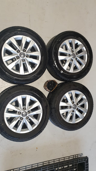 1 x Set Clayton Alloy Wheels for VW Transporter