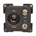 TV / Sat / 12V socket Module CBE
